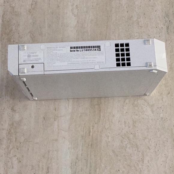 Nintendo Wii Console System & 5 Wii Games Racing Wheel Nintendo RVL-001 Complete - Picture 8 of 16